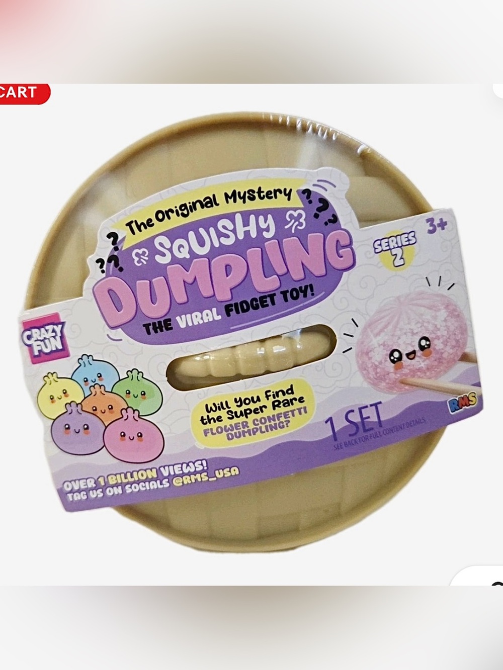 RMS Crazy Fun Flowers And Confetti Mystery
Dumpling Sealed Target
Exclusive New